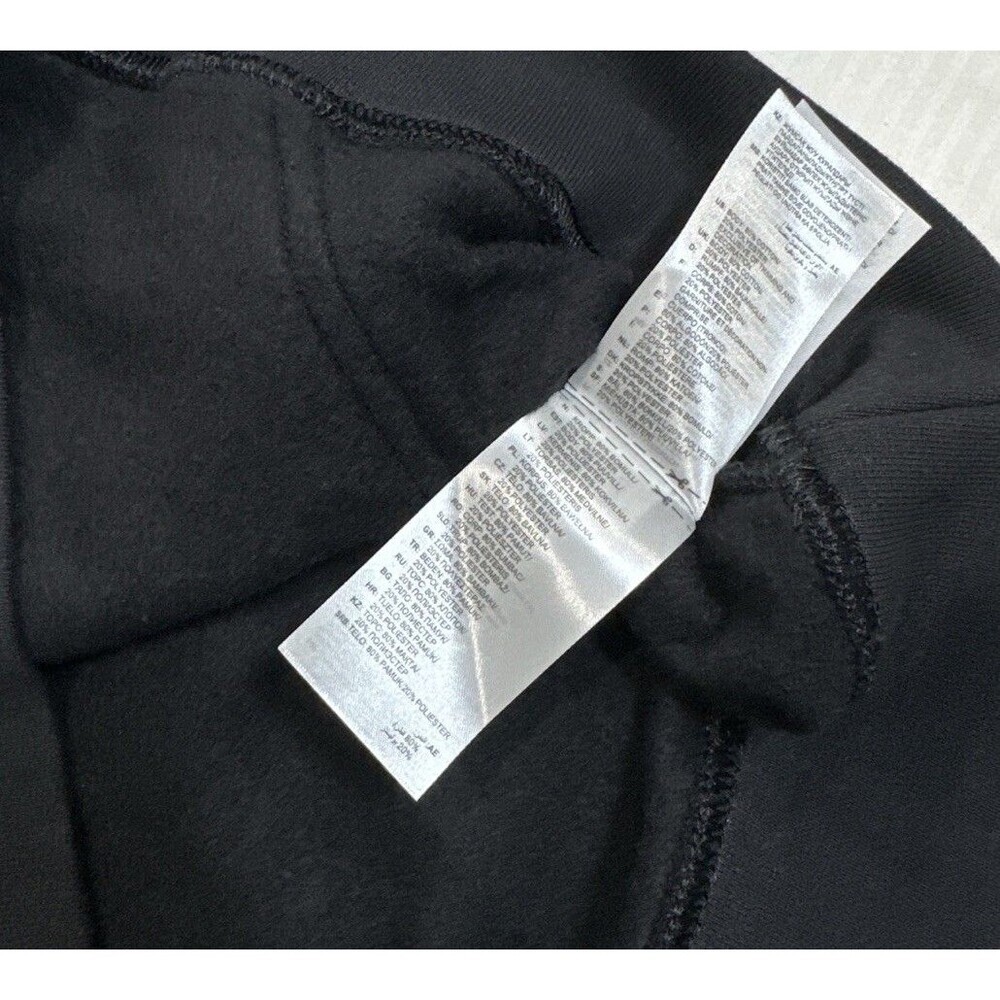 ADIDAS ORIGINALS $65 Men's Trefoil Hoodie Sweatshirt NEW Black Charcoal Size M - Picture 6 of 7